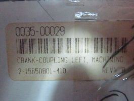AMAT 0035-00029 Crank Coupling, Left Machining