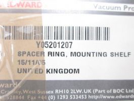 EDWARDS Y05201207 Spacer Ring  mounting shelf