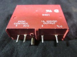 Potter & Brumfield ODC-5A Relay; 5VDC Control, 1A 200VDC OUTPUT