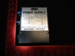 UESHIMA BROOKS 5826-1 MFC, POWER SUPPLY
