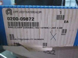 Applied Materials (AMAT) 0200-09872 Ring, Clamp, Ceramic, 150mm, 147mm
