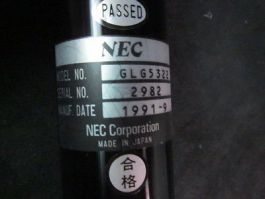 NEC GLG5322 Laser Radiation Laserstrahl Rayons Laser, Wavelength Range: 632.8nm
