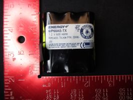 ENERGY+ 6-P60AS-TX BATTERY, NICAD BARCODE, RESIST READER