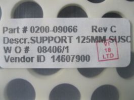 Applied Materials (AMAT) 0200-09066 SUPPORT 125MM SUSC TEOS-OX