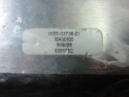 Applied Materials (AMAT) 0050-03738 Gas Block, Right Side, 300MM (5 In)