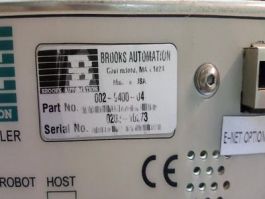 BROOKS-PRI AUTOMATION 105947 Series 8 Robot Controller