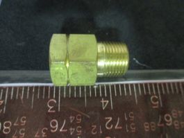 Parker 6NA6-B FITTING, 3/8IN. BRASS NPT TO PT MALE 6NA