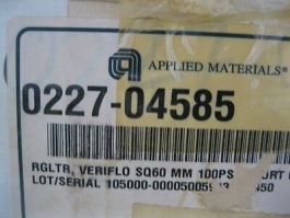 Applied Materials (AMAT) 0227-04585 RGLTR, VERIFLO SQ60 MM 100PSI 2 PORT 0