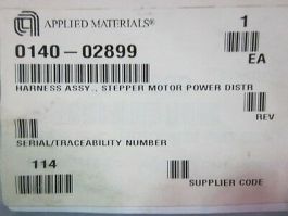 Applied Materials (AMAT) 0140-02899 Harness Assembly., Stepper Motor Power Distr