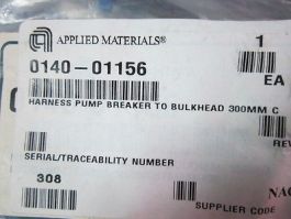 AMAT 0140-01156 Harness Pump Breaker to Bulkhead 300MM C
