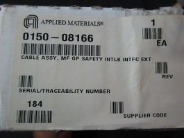 AMAT 0150-08166 Cable Assembly, MF GP Safety INTLK INTFC EXT