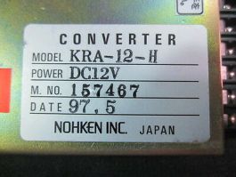 Tokyo Electron (TEL) 036-004035-1 Level Sensor, Converter, DC12V