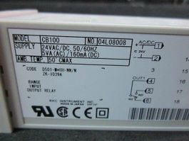 TEL 051-001261-1 PNL Meter  CB100-ZK1039-KPA Output: Relay, Supply: 24VAC/DC,50/