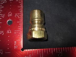 PARKER BH3-61 BRASS QUICK COUPLING MALE NIPPLE, PORT SIZE: 3/8\"-18