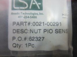 Applied Materials (AMAT) 0021-00291 Nut Pi/O Sensor