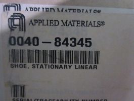 Applied Materials (AMAT) 0040-84345 Shoe, Stationary Linear
