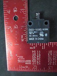 OMRON DSD-1000 Switch, PKG 2 OEM12B Interlock, 16(4)A 380~, 16A, 250VAC--not in 