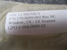 GSI LUMONICS 170-0099-002