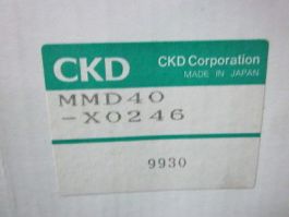 CKD MMD40-X0246 Valve Adjustable Flow PFA