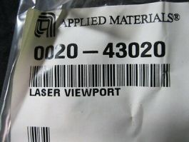 Applied Materials (AMAT) 0020-43020 LASER VIEWPORT