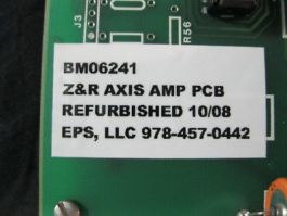 Brooks Automation BM06241 PCB,Z&R AXIS AMP PCB; EPS 9784570442