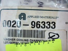 Applied Materials (AMAT) 0020-96333 Washer Cooling Chamber