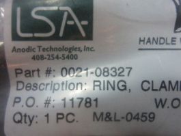 Applied Materials (AMAT) 0021-08327 Ring Clamp, Shield, Preclean