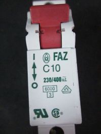 MOELLER FAZ C10 Circuit Breaker, 230/400 A.C.