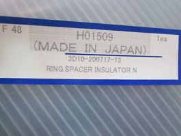 Tokyo Electron (TEL) 3D10-200717-13 Ring, Spacer Insulator