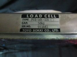TOYO SOKKI PLS-50L-335 LOAD CELL; 50KG (110LB) CAPACITY