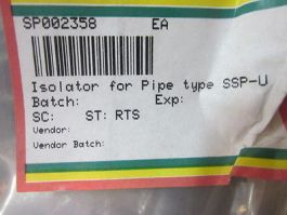 EMA IO 3REF024025 Isolator for Pipe Type SSP-U, T4DS1-01121-40006