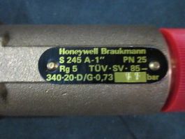Honeywell 07518 S 245 A-1", PN 25, Rg: 5, Valve Safety 