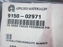 AMAT 9150-02971 Cable Assembly GRND Focus Feedback PCB