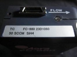 AERA FD-980 MASS FLOW CONTROLLER, GAS SiH4, RANGE 50SCCM