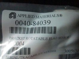 Applied Materials (AMAT) 0040-84039 Bracket Rotatable Flag Sensor