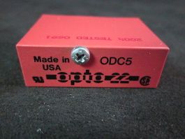 OPTO 22 ODC5 tandard DC Output Module, 5-60 VDC, 5 VDC Logic, 5 A One-Second Sur