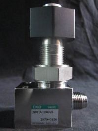 CKD 0GD10V-X0026 VALVE 90 deg manual 316 SS