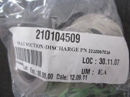 CAT 2210067016 SEAT SUCTION/DISCHARGE