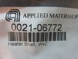 Applied Materials (AMAT) 0021-06772 HEATER SHAFT, WxZ