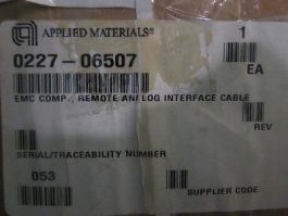 Applied Materials (AMAT) 0227-06507 EMC Comp., Remote Analog Interface Cable