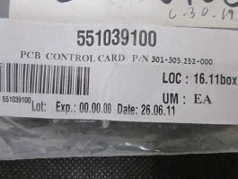 LEICA 301-305-252 PCB  CONTROL CARD   P/N 301-305.252-000 LEICA ERGOLUX2001039