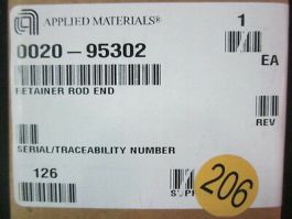 Applied Materials (AMAT) 0020-95302 Retainer Rod End