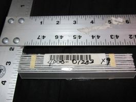 Applied Materials AMAT 4000-01233 CDCGE HANDLE ID PLATE 28HPNORYL DK GRAY
