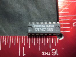 TEXAS INSTRUMENTS SN74S138AN IC 74S138 1 OR 8 DECODERDEM 26 PER PK