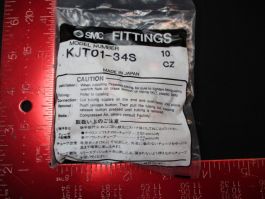 SMC KJT01-34S MALE TEE FITTING (PACK OF 10)